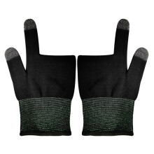 1 pair breathable gaming finger gloves for gamers