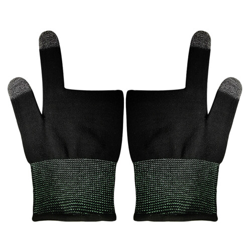 1 pair breathable gaming finger gloves for gamers