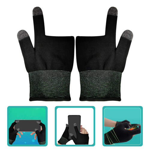 1 pair breathable gaming finger gloves for gamers 1