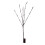 2 pack 20 led battery willow twig lights warm white for home decor 8