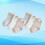 3 baby socks rabbit design breathable 6-12 months 4