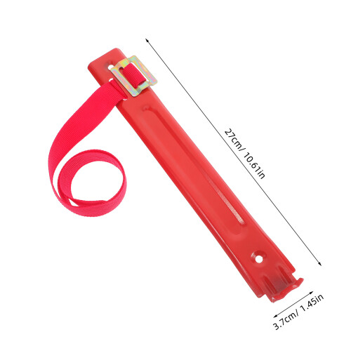 2pcs metal fire extinguisher wall mount bracket for 2kg universal use 1