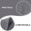 2 pcs warm breathable knee pads for protection (grey) 10