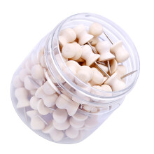 100pcs tin wood push pins for cork board photos posters calendar