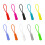 60pcs black zipper pull fixers for luggage bag coat replacement 1