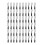 60pcs black zipper pull fixers for luggage bag coat replacement 6