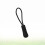 60pcs black zipper pull fixers for luggage bag coat replacement 3
