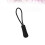 60pcs black zipper pull fixers for luggage bag coat replacement 4