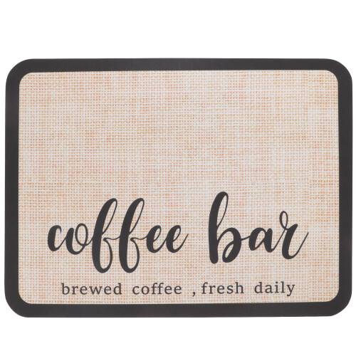 coffee mat dish drying table kitchen counter bar accessory 1