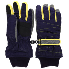 warm windproof waterproof winter gloves long cuff blue xl skiing