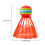 20Pcs Advanced Plastic Colored Shuttlecocks For Outdoor Sports 2