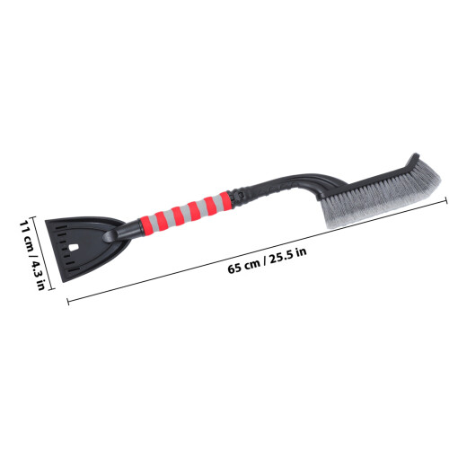 1Pc Practical Detachable Snow And Brush For Snow Removal 1