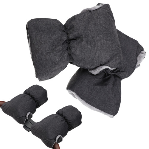 1 pair universal stroller gloves pram hand muffs winter warmer