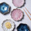 3Pcs Japanese Style Ceramic Seasoning Plate Lotus Leaf Dipping Dish 6