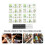 1Pack Assorted Color Piano Introductory Keyboard Sticker No Residue 9