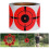 Target Sticker Roll, Self Adhesive Shooting Targets, Bright Fluorescent Red Shooting Targets 4