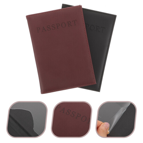 2 passorganizer pu- , passhülle, sichtkartentasche 2