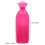 transparente pvc- für und kältetherapie, rosa 2