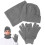 schal mütze set, wintermütze halswärmer touchscreen-hand 70 9