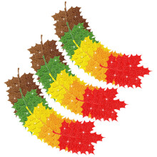 100 glitzernde Ahornblätter Bastelbögen aus , herbstlicher Stil