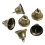 35-teiliges -Set mit Bronzeglocke, Kupfer- , Anhänger 8