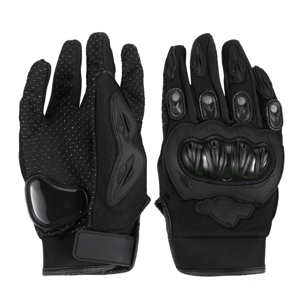 1 Pair Breathable Anti-Skid Cycling Gloves For Outdoor Riding Black 3312973150215