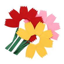 3 sonnenblumen-haarreifen für festival und party
