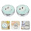2St Mini Pillendoosje Rond Voor 8