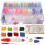 Embroidery Kit With 50 Colors Thread Plastic Box And Tools 9