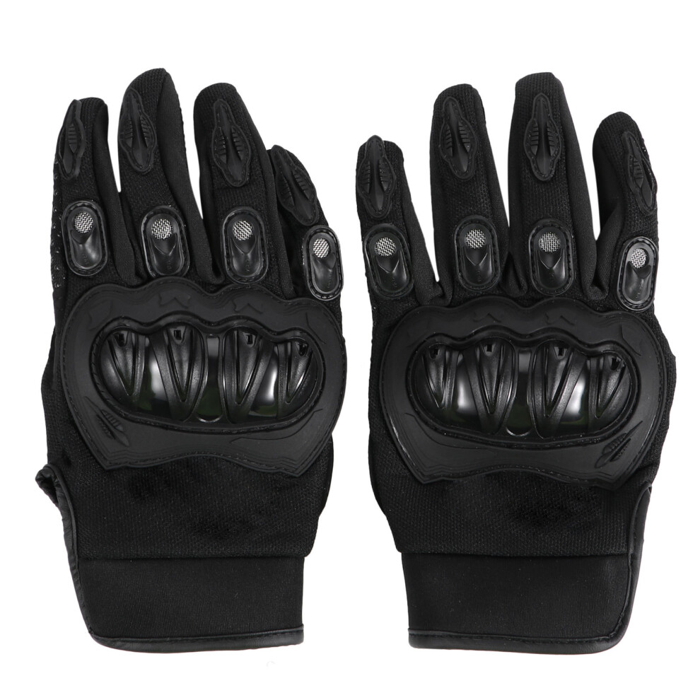 1 Pair Cycling Gloves Breathable Anti-Skid For Outdoor Riding Black 3312973160993