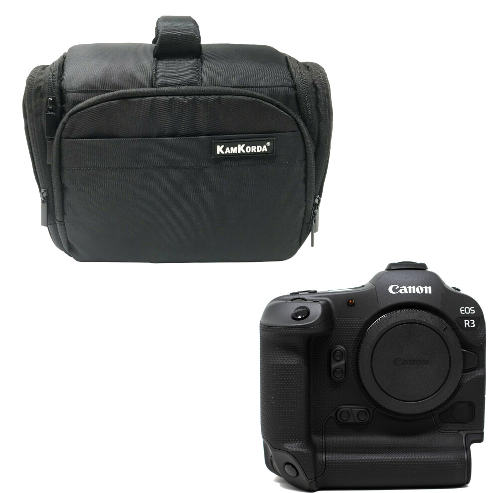 KamKorda Bag + Canon EOS R3 Mirrorless Camera Body-image-OPC-PKTBR6F-NEW