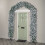 Samuel Alexander 8ft (2.60m) Samuel Alexander Double Door Snow Flocked Christmas Tree Arch with 2000 Tips 1