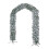 Samuel Alexander 8ft (2.60m) Samuel Alexander Double Door Snow Flocked Christmas Tree Arch with 2000 Tips 6