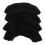 2 Pair Kids Elastic Skating Cover Plush Towel Protector Black M 1
