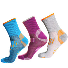3 pair women's breathable wear-resistant sports socks m 35-38 royal blue