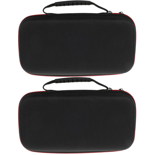 2 pcs portable microphone case for handheld mic storage and travel 1