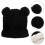 knitted bear beanie hat warm winter ear hat animal design 10