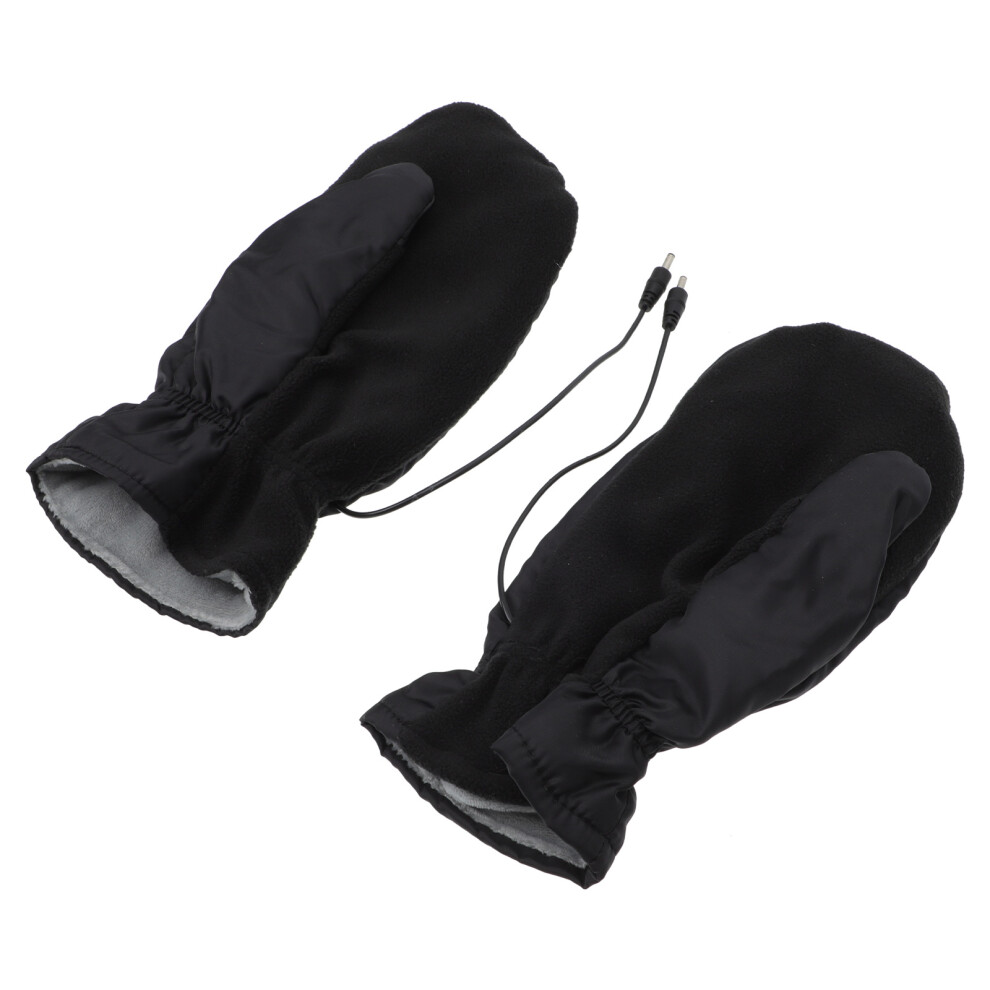 Solustre Electric Heating Mitts For Winter Skiing Riding Warmth