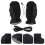 electric heating mitts for winter skiing riding warmth 3