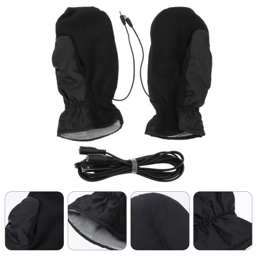 electric heating mitts for winter skiing riding warmth 2