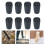 8pcs rubber tip covers for walking trekking poles 2
