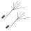 2pcs 20leds battery powered willow twig lights for home party decor 9
