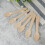 48Pcs Set Biodegradable Wooden Utensils 11
