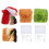 2 sets diy needle felt kit with wool for mini decorations project 10