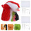 2 sets diy needle felt kit with wool for mini decorations project 4