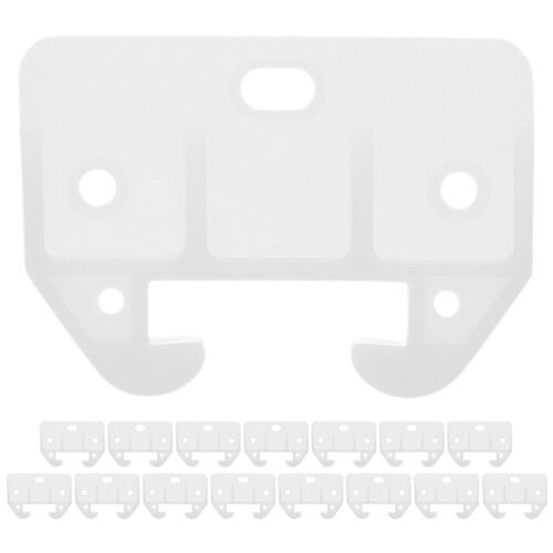 16 stuks plastic ladegeleiders met eindstops voor 2