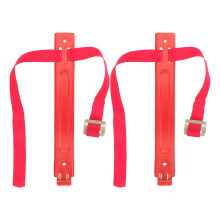 2 universele wandbeugel voor 2-4 kg brandblusser met verstelbare band