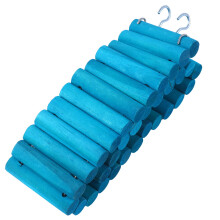 Blue Wooden Climbing Ladders for Pets Hamsters Parrot Exercise