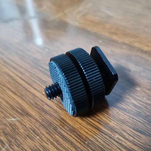 3 2-laags 1/4 inch flitseradapter voor led- 2