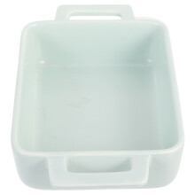 1Pc Green Ceramic Baking Pan Household Practical Cake Tray